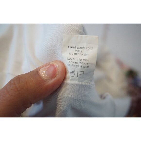 Clover Canyon Swim Multicolor One-Piece Cut-Out Halter Swimsuit, Size S - Picture 7 of 8